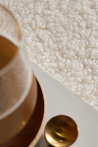 Pouf Matcha - 38 x 38 cm - Crème