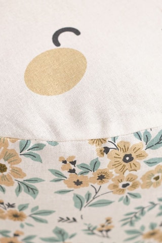 Pouf - 20 x 45 cm - Blanc