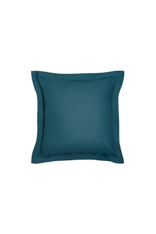 Taie d'oreiller en coton biologique 57 fils/cm² - Paon