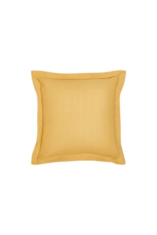 Taie d'oreiller en coton  Essential - Ocre