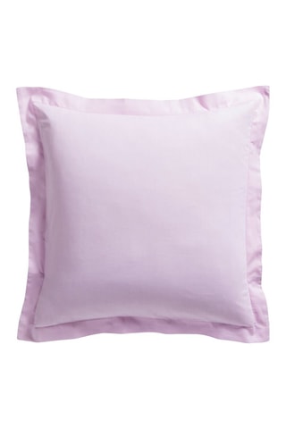 Taie d'oreiller en coton 78 fils/cm² - Poudre de lilas