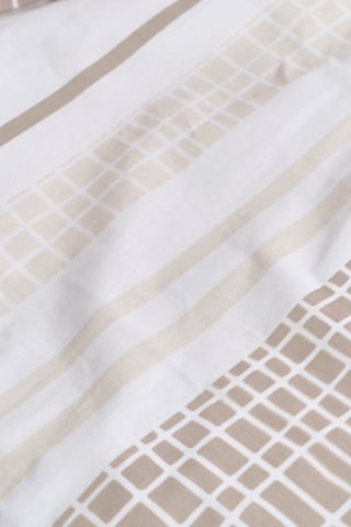 Parure de couette en coton 57 fils/cm² Sunshine - Marron