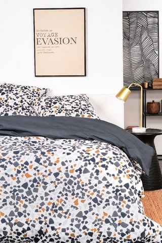 Parure de couette en coton Sunshine 11.9 - Anthracite