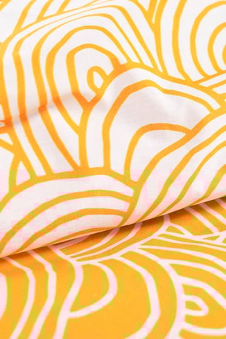 Parure de couette en coton Sunshine - Jaune