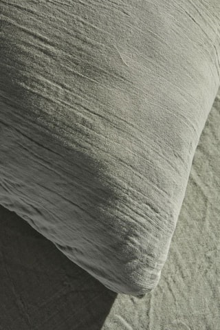 Parure de couette en gaze de coton 155 fils/cm² - Vert