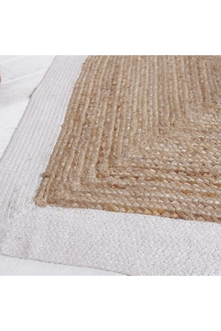 Tapis - Naturel et blanc - 120 x 170 cm