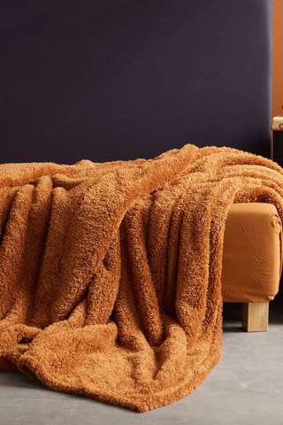 Plaid Moka - Caramel - 180 x 220 cm