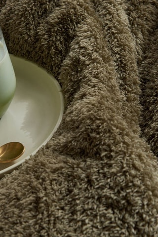 Plaid Matcha - Vert foncé - 180 x 220 cm