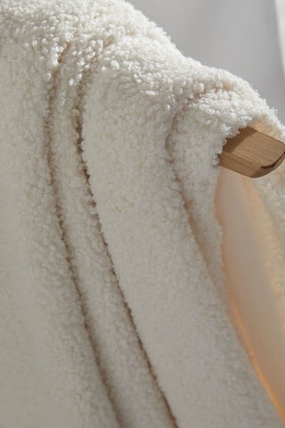 Plaid Retro mood - Ecru - 125 x 150 cm