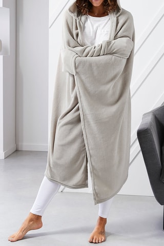 Plaid à capuche Dune - 115 x 165 cm