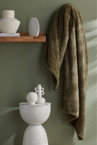 Plaid Matcha - Vert foncé - 130 x 180 cm