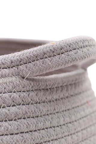 Panier Factory - 23 cm - Gris et beige