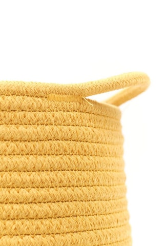 Panier Factory - 30 cm - Jaune et beige