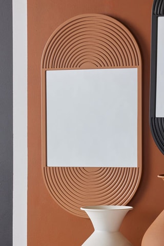 Miroir - 35 x 65 cm - Caramel