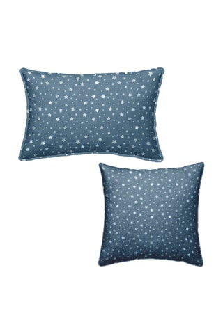 Coussin Stella - Bleu - 40 x 40 cm