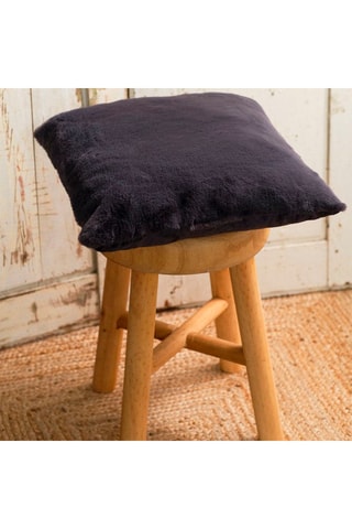 Coussin Indies - Anthracite - 45 x 45 cm