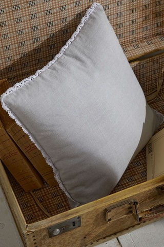 Coussin Charme - Gris - 40 x 40 cm