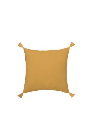 Coussin Indian Flowers - Ocre - 40 x 40 cm