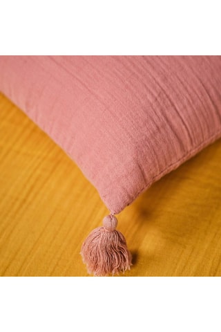 Coussin Indian Flowers - Rose des sables - 30 x 50 cm