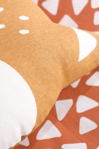 Coussin Funny - Orange - 35 x 45 cm