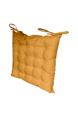 Assise matelassée Spirit garden - Ocre - 40 x 40 cm