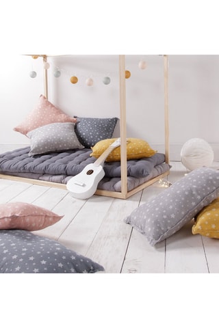 2 coussins - Ocre - 40 x 40 cm et 30 x 50 cm