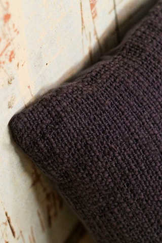 Coussin Indies - Anthracite - 40 x 40 cm