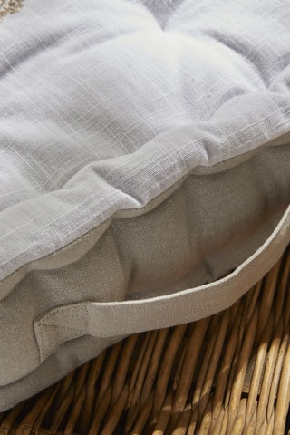 Coussin de sol Berenice - Beige - 40 x 40 x 10 cm