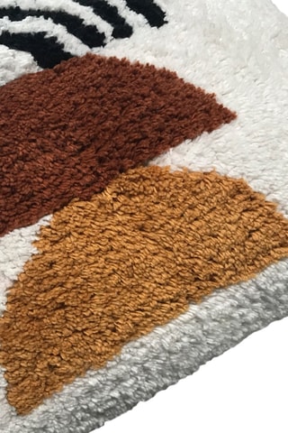 Coussin Retro Mood - Blanc cassé - 40 x 40 cm