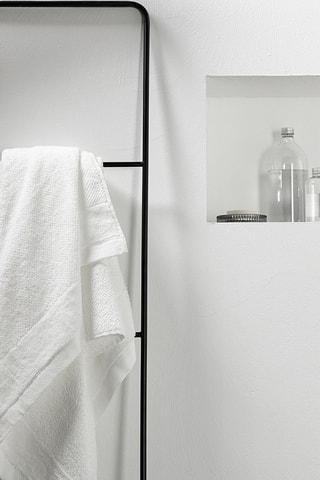 Drap de douche Organic - Craie - 70 x 130 cm