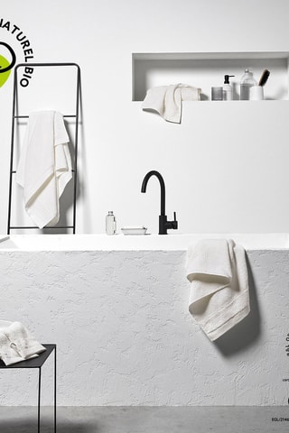 Serviette de toilette - Craie - 50 x 90 cm