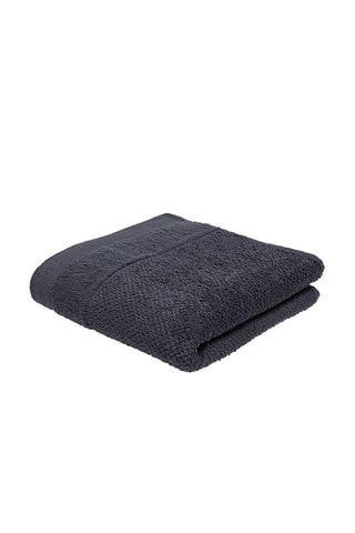 Serviette de toilette - Fusain - 50 x 90 cm