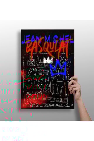 4 tableaux Basquiat