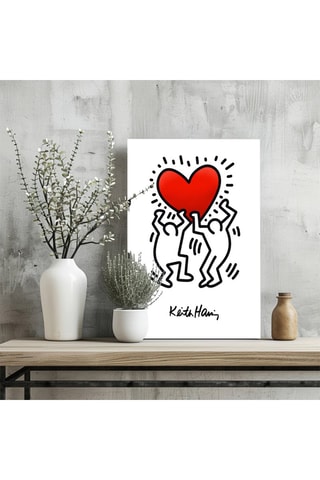 4 tableaux Keith Haring