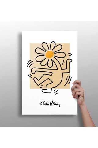 4 tableaux Keith Haring