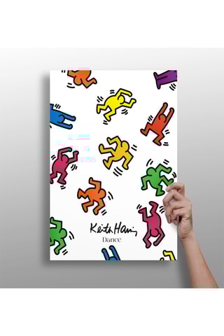 4 tableaux Keith Haring