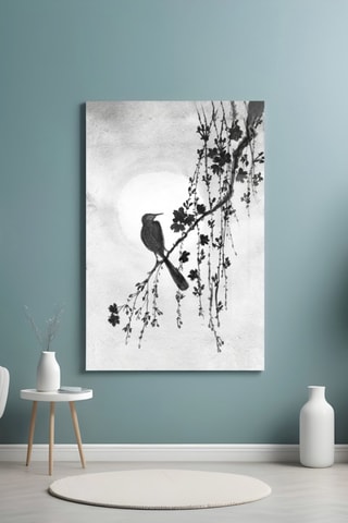 Tableau en verre trempé Bird