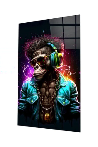 Tableau en verre trempé Feel the Music