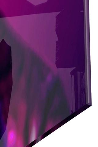 Tableau en verre trempé Curious Cat 