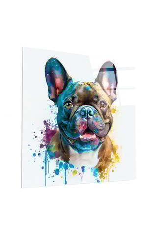 Tableau en verre trempé Cute Dog 