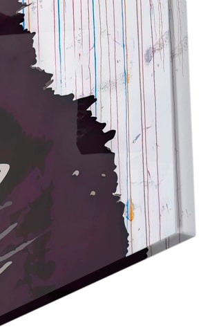 Tableau en verre trempé - Banksy - Reproduction