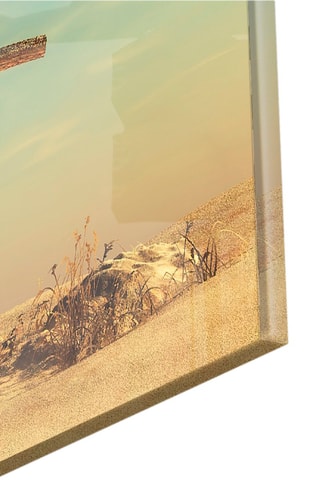 Tableau en verre trempé Thinking Elephant 