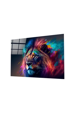 Tableau en verre trempé Nobility of the Lion 