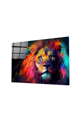 Tableau en verre trempé Nobility of the Lion 