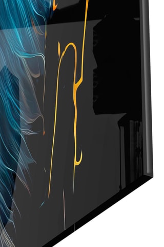 Tableau en verre trempé Nobility of the Lion 