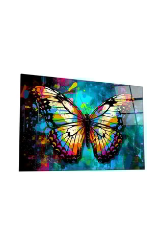 Tableau en verre trempé Papillon