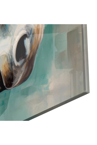 Tableau en verre trempé Flower And Horse