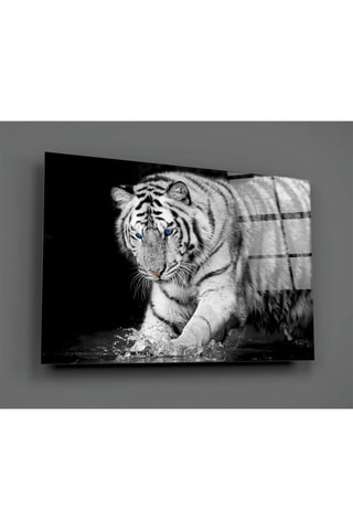 Tableau en verre trempé Tiger