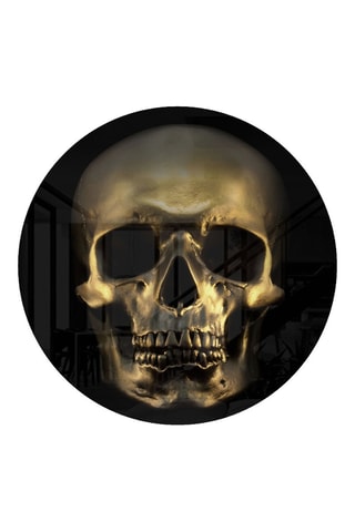 Tableau en verre trempé Skull