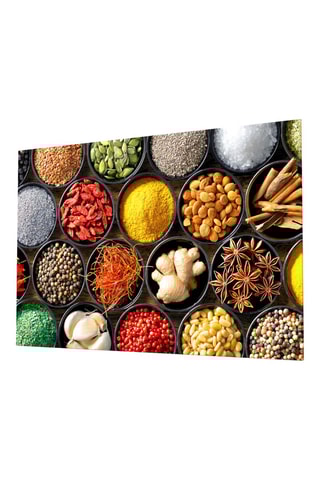 Tableau en verre trempé Macarons